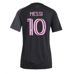 Inter Miami Lionel Messi #10 Bortedrakt Dame 2025-26 Kortermet