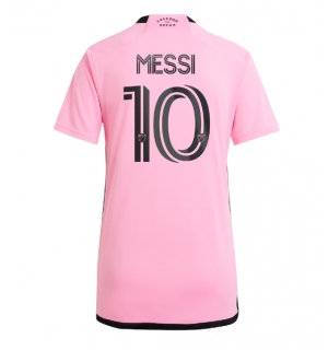 Inter Miami Lionel Messi #10 Hjemmedrakt Dame 2024-25 Kortermet