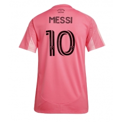 Inter Miami Lionel Messi #10 Hjemmedrakt Dame 2025-26 Kortermet