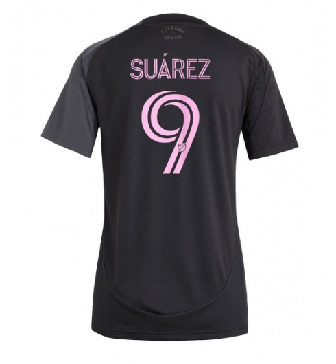 Inter Miami Luis Suarez #9 Bortedrakt Dame 2025-26 Kortermet Inter Miami Luis Suarez #9 Bortedrakt Dame 2025-26 Kortermet