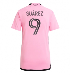 Inter Miami Luis Suarez #9 Hjemmedrakt Dame 2024-25 Kortermet