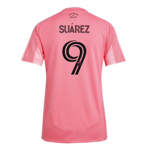 Inter Miami Luis Suarez #9 Hjemmedrakt Dame 2025-26 Kortermet Inter Miami Luis Suarez #9 Hjemmedrakt Dame 2025-26 Kortermet