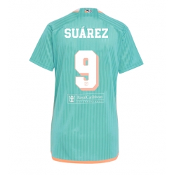 Inter Miami Luis Suarez #9 Tredjedrakt Dame 2024-25 Kortermet