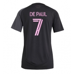 Inter Miami Rodrigo De Paul #7 Bortedrakt Dame 2025-26 Kortermet