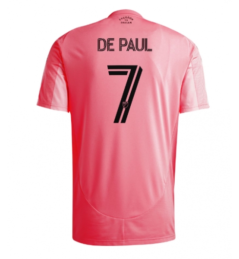 Inter Miami Rodrigo De Paul #7 Hjemmedrakt 2025-26 Kortermet Inter Miami Rodrigo De Paul #7 Hjemmedrakt 2025-26 Kortermet