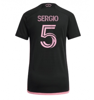 Inter Miami Sergio Busquets #5 Bortedrakt Dame 2024-25 Kortermet