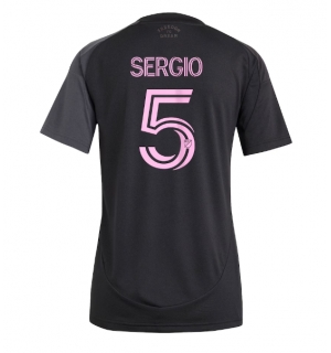 Inter Miami Sergio Busquets #5 Bortedrakt Dame 2025-26 Kortermet