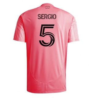 Inter Miami Sergio Busquets #5 Hjemmedrakt 2025-26 Kortermet