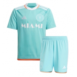 Inter Miami Tredjedraktsett Barn 2024-25 Kortermet (+ Korte bukser)