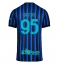 Inter Milan Alessandro Bastoni #95 Hjemmedrakt 2025-26 Kortermet