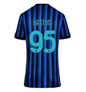 Inter Milan Alessandro Bastoni #95 Hjemmedrakt Dame 2025-26 Kortermet