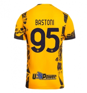 Inter Milan Alessandro Bastoni #95 Tredjedrakt 2024-25 Kortermet
