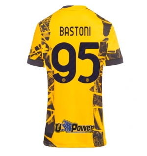 Inter Milan Alessandro Bastoni #95 Tredjedrakt Dame 2024-25 Kortermet