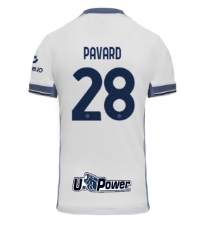 Inter Milan Benjamin Pavard #28 Bortedrakt 2024-25 Kortermet
