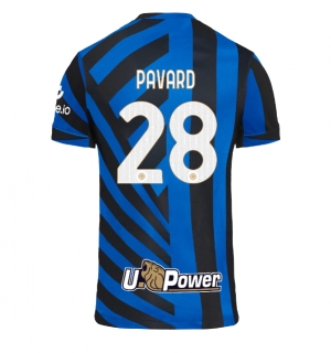 Inter Milan Benjamin Pavard #28 Hjemmedrakt 2024-25 Kortermet