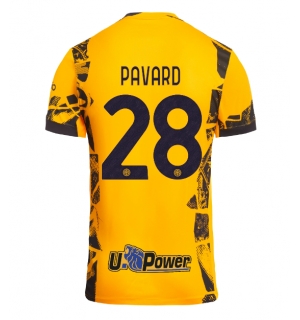 Inter Milan Benjamin Pavard #28 Tredjedrakt 2024-25 Kortermet