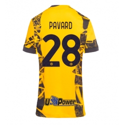 Inter Milan Benjamin Pavard #28 Tredjedrakt Dame 2024-25 Kortermet