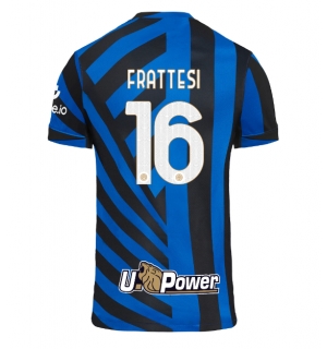 Inter Milan Davide Frattesi #16 Hjemmedrakt 2024-25 Kortermet