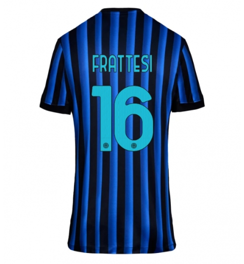 Inter Milan Davide Frattesi #16 Hjemmedrakt Dame 2025-26 Kortermet Inter Milan Davide Frattesi #16 Hjemmedrakt Dame 2025-26 Kortermet