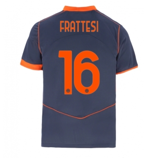 Inter Milan Davide Frattesi #16 Tredjedrakt 2025-26 Kortermet