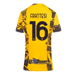 Inter Milan Davide Frattesi #16 Tredjedrakt Dame 2024-25 Kortermet