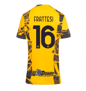 Inter Milan Davide Frattesi #16 Tredjedrakt Dame 2024-25 Kortermet