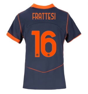 Inter Milan Davide Frattesi #16 Tredjedrakt Dame 2025-26 Kortermet