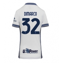 Inter Milan Federico Dimarco #32 Bortedrakt Dame 2024-25 Kortermet