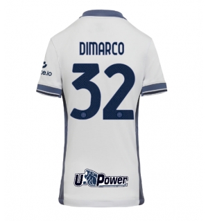 Inter Milan Federico Dimarco #32 Bortedrakt Dame 2024-25 Kortermet