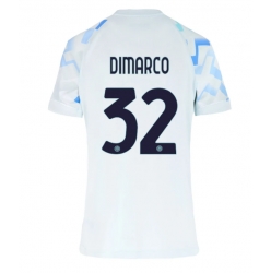 Inter Milan Federico Dimarco #32 Bortedrakt Dame 2025-26 Kortermet