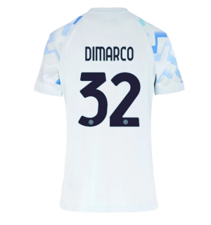 Inter Milan Federico Dimarco #32 Bortedrakt Dame 2025-26 Kortermet