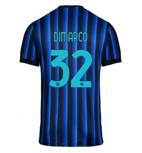 Inter Milan Federico Dimarco #32 Hjemmedrakt 2025-26 Kortermet Inter Milan Federico Dimarco #32 Hjemmedrakt 2025-26 Kortermet