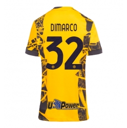 Inter Milan Federico Dimarco #32 Tredjedrakt Dame 2024-25 Kortermet