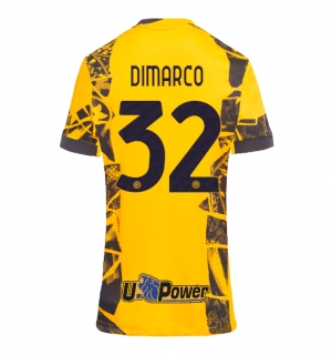 Inter Milan Federico Dimarco #32 Tredjedrakt Dame 2024-25 Kortermet
