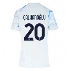 Inter Milan Hakan Calhanoglu #20 Bortedrakt Dame 2025-26 Kortermet