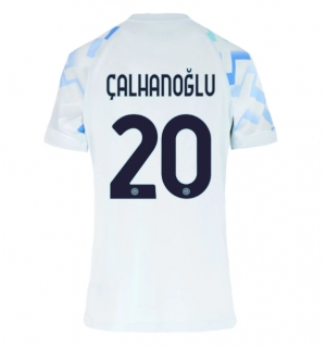 Inter Milan Hakan Calhanoglu #20 Bortedrakt Dame 2025-26 Kortermet