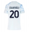 Inter Milan Hakan Calhanoglu #20 Bortedrakt Dame 2025-26 Kortermet Inter Milan Hakan Calhanoglu #20 Bortedrakt Dame 2025-26 Kortermet