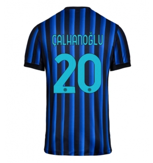Inter Milan Hakan Calhanoglu #20 Hjemmedrakt 2025-26 Kortermet