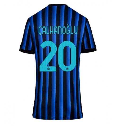 Inter Milan Hakan Calhanoglu #20 Hjemmedrakt Dame 2025-26 Kortermet Inter Milan Hakan Calhanoglu #20 Hjemmedrakt Dame 2025-26 Kortermet