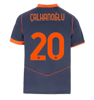Inter Milan Hakan Calhanoglu #20 Tredjedrakt 2025-26 Kortermet