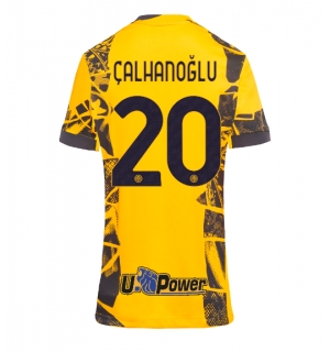 Inter Milan Hakan Calhanoglu #20 Tredjedrakt Dame 2024-25 Kortermet