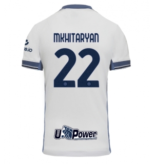 Inter Milan Henrikh Mkhitaryan #22 Bortedrakt 2024-25 Kortermet