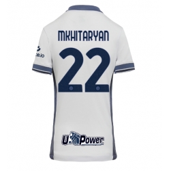 Inter Milan Henrikh Mkhitaryan #22 Bortedrakt Dame 2024-25 Kortermet