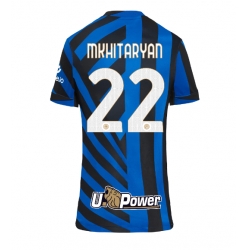 Inter Milan Henrikh Mkhitaryan #22 Hjemmedrakt Dame 2024-25 Kortermet