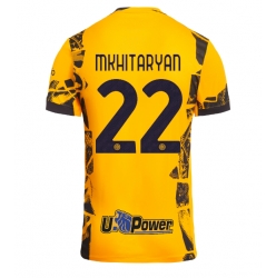 Inter Milan Henrikh Mkhitaryan #22 Tredjedrakt 2024-25 Kortermet