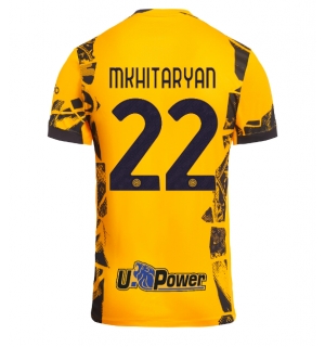 Inter Milan Henrikh Mkhitaryan #22 Tredjedrakt 2024-25 Kortermet
