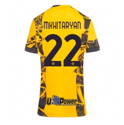 Inter Milan Henrikh Mkhitaryan #22 Tredjedrakt Dame 2024-25 Kortermet