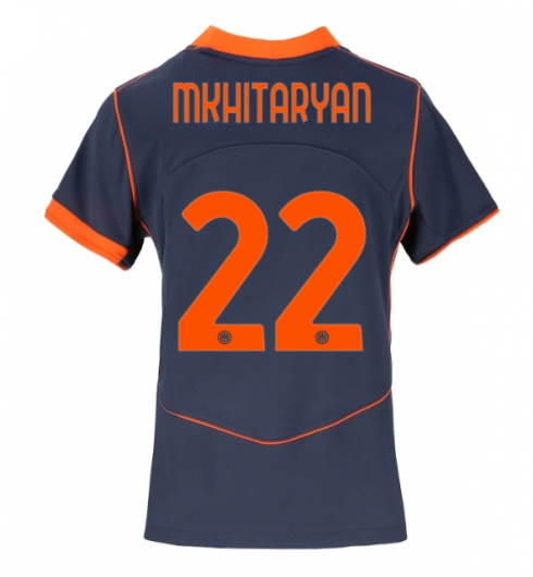 Inter Milan Henrikh Mkhitaryan #22 Tredjedrakt Dame 2025-26 Kortermet Inter Milan Henrikh Mkhitaryan #22 Tredjedrakt Dame 2025-26 Kortermet