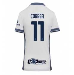 Inter Milan Joaquin Correa #11 Bortedrakt Dame 2024-25 Kortermet