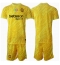 Inter Milan Keeper Bortedraktsett Barn 2024-25 Kortermet (+ Korte bukser)